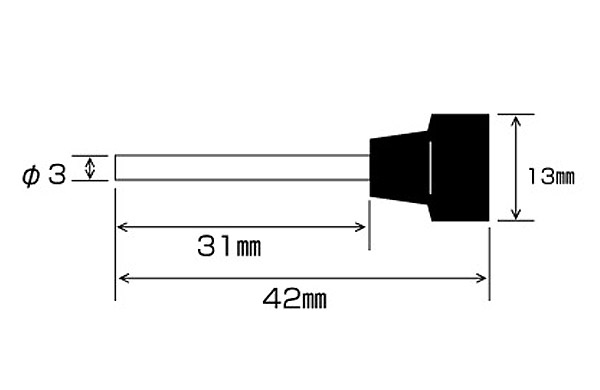 φ10mmラバーパット